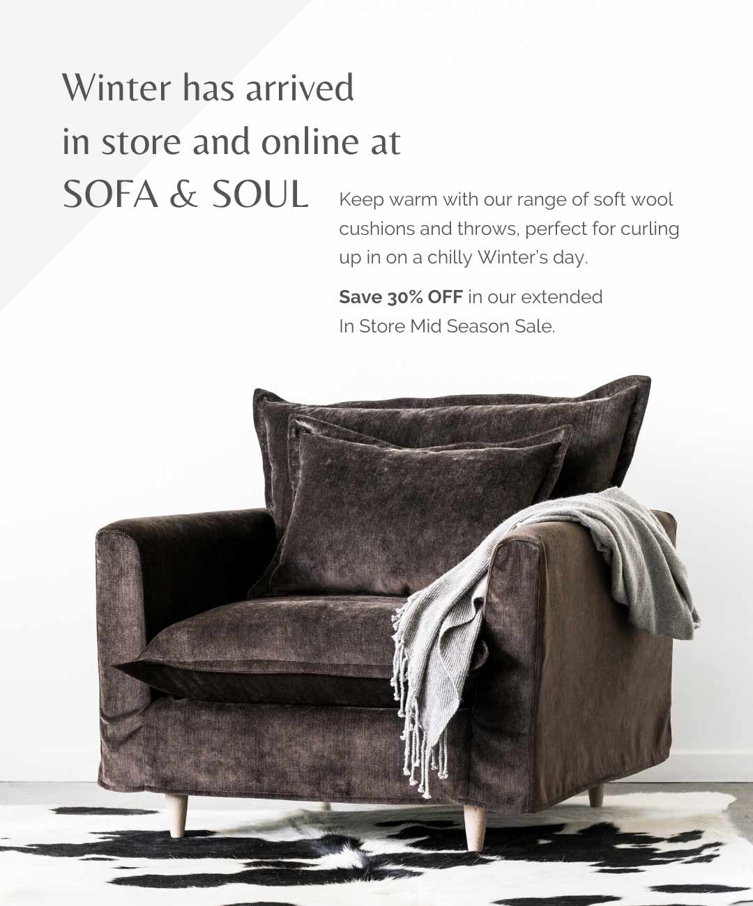 Winter collection soft wool throws