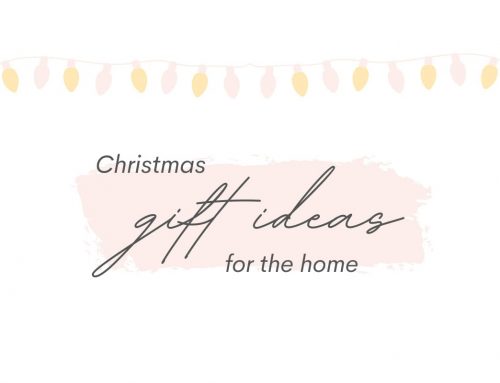 Christmas Gift Ideas for the Home